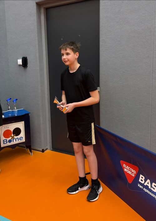 3e bij de jeugd | Clubkampioenschappen TTV Borne