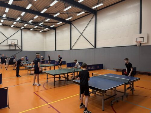 Actie in de zaal | Clubkampioenschappen TTV Borne